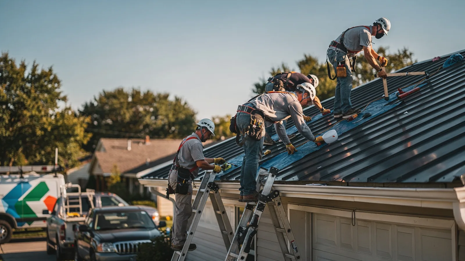 Metal Roof Installation in Paris Crossing, IN near me